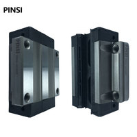 Bloc de guidage linéaire PMI HGW35CC en acier, type compact, pour équipement d'automatisation de routeur CNC