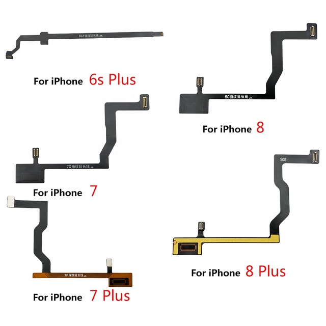 Home Touch ID Return Fingerprint Button Motherboard Connection Connector Flex Cable for iPhone 6 6S 7 8 Plus