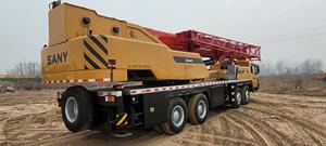 Grue sur chenilles hydraulique d'occasion haute performance pour la construction, avec flèche robuste, faible coût d'entretien, moteur, boîte de vitesses et PLC - Product Image 2