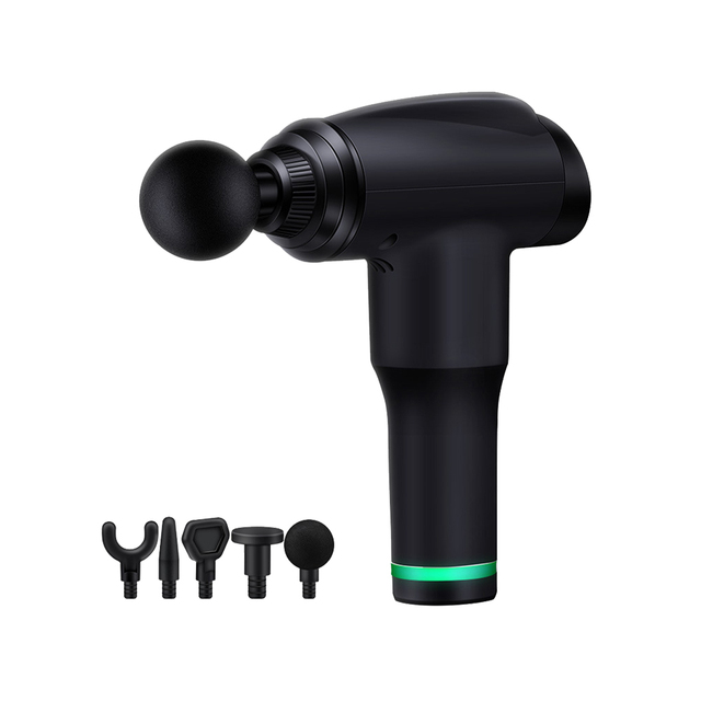 Handheld Professional 5 Massage Heads Massage Gun Body Muscle Massage Electric Fascial Gun