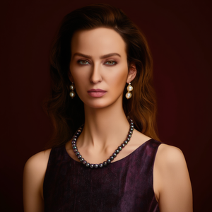 Colliers de perles CBBA-1840, accessoire élégant et luxueux pour femmes - Product Image 3