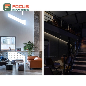 ตู้โชว์กาแฟสมัยใหม่ ตู้ไม้หน้ากระจก ช่องจัดแสดงอุปกรณ์เสริม ตู้โชว์สินค้าคาเฟ่ - Product Image 6