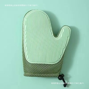 Gants de toilettage pour animaux de compagnie, double face, pour chat et chien, brosse de massage en velours - Product Image 2