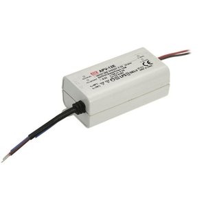 Controlador LED Mean Well APV-12E-15, 12W 15V CC, Voltaje Constante, Canal Único, Convertidor CA/CC, IP42 - Product Image 1