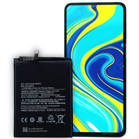 Baterai Li-ion Isi Ulang BN55 Internal Pengganti Grosir untuk Smartphone Redmi Note 9S Warna Hitam Tersedia