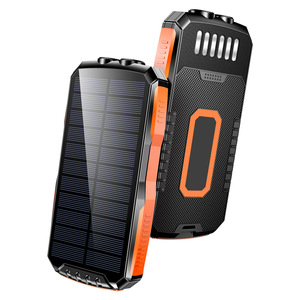 แบตสำรองพลังงานแสงอาทิตย์ Xionel 25000mAh พร้อมไฟ LED สำหรับชาร์จกลางแจ้ง - Product Image 5