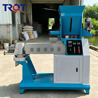 Nouvelle machine extrudeuse d'aliments pour petits poissons à moteur électrique pour usage agricole, pour la fabrication de granulés d'aliments pour poissons flottants et coulants, et machine de séchage haute performance