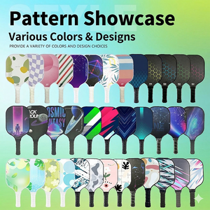 Raqueta de Pickleball de Fibra de Vidrio con Logotipo Personalizado, Palas de Pickleball de Grafito, Raqueta Profesional de Pickleball de Fibra de Vidrio y Carbono - Product Image 4