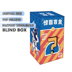 Entrega rápida Ligero Caixa De Papel Mystery <span class=keywords><strong>Cajas</strong></span> De Papel 6*6*10cm Envío rápido Embalaje seguro Caja De Regalo Misteriosa - Product Image 6