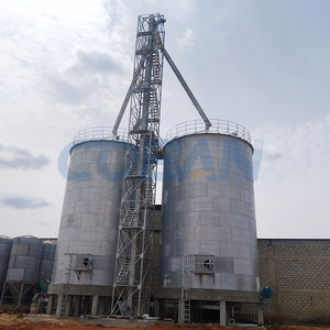 Silo de Acero Galvanizado de 275-600 g/m2 para Cereales, Silo Metálico Inteligente de 100-5000 Toneladas para Almacenamiento de Trigo, Granos y Maíz - Product Image 5