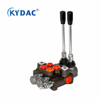 Katup Distributor Mono Block Enam Jalur Besi Cor Seri P80 KYDAC Berkualitas Tinggi untuk Kontrol Aliran 1P80 2P80 3P80 4P80 VALVE
