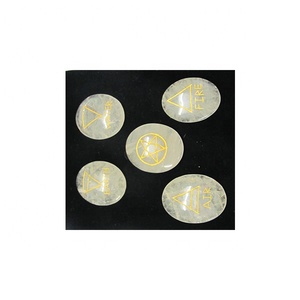 <b>Crystal</b> Wiccan Energy <b>Set</b> | Supplier Engraved <b>Crystal</b> Stone natural - Product Image 1