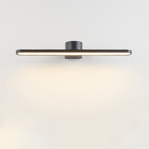 Lampe murale LED moderne et simple pour salle d'étude, finition cuivre, personnalisable, style américain, pour salle de bain, couloir, véranda - Product Image 3