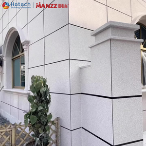 Peinture liquide effet pierre naturelle, revêtement décoratif pour murs extérieurs, finition imitation pierre, peinture résistante aux intempéries - Product Image 1