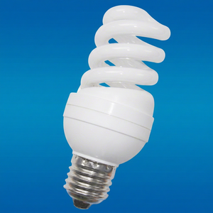 หลอดไฟประหยัดพลังงานแบบเกลียว E27 6000K เวลากลางวัน8000ชั่วโมง80lm/w CRI 80 400 Lumens รับประกัน2ปี AC 220V - Product Image 1