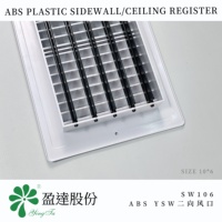 Systèmes de conduits pour climatiseurs split domestiques, légers, carrés, moulés par injection, anti-poussière, avec paroi latérale en plastique SW106