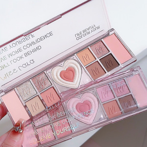 Paleta de Sombras de Ojos Miss <span class=keywords><strong>Lara</strong></span> de 12 Colores, Perlados, Mate y Brillantes, para Principiantes, Uso Diario - Product Image 6