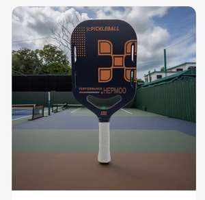 PBEI PC-KT12, approuvé par l'USAPA, noyau en nid d'abeille aérodynamique, durable, trous de sourire, thermoformé, fibre de carbone légère, pickleball - Product Image 3