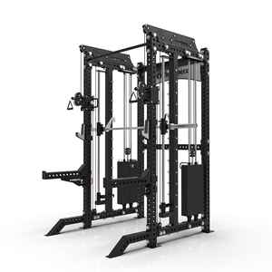 Máquina de Gimnasio <span class=keywords><strong>Multifuncional</strong></span> Crossmax Commercial All-in-One Power Rack con Entrenador Funcional y Relación 2:1 de Intercambio Frontal y Trasero - Product Image 2