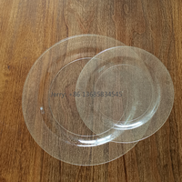 120PCS Plaques à paillettes dorées en plastique jetables