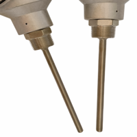 Transmisor de Temperatura PT100 4-20mA, Sonda Impermeable, Sensor RTD, Termómetro para Petróleo, Gas, Líquidos Químicos, Vapor