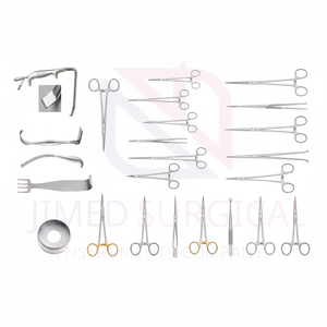ชุดเครื่องมือผ่าตัดพลาสติกแบบมืออาชีพ ทำจากสแตนเลสอย่างดี |   ชุดเสริมความงามเต้านมเทเบตต์ส์ |   21 ชิ้น ใช้ซ้ำได้ คุณภาพสูง - Product Image 1