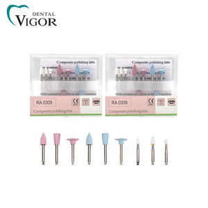 Kit de Pulido de Metal y Acero con Turbina RA Burs RA0309, Kits de Pulido de Composite Dental - Product Image 2