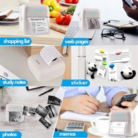 Imprimante thermique portable transfrontalière la plus vendue pour connectivité Type-C, imprimante photo compacte sans encre pour la maison