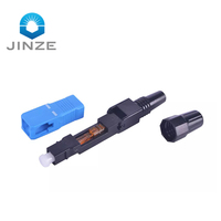 New Type Quick Assembly Single Mode Fiber Connectors Fiber Optic Fast Connector SC APC UPC Optical Fiber for Ftth