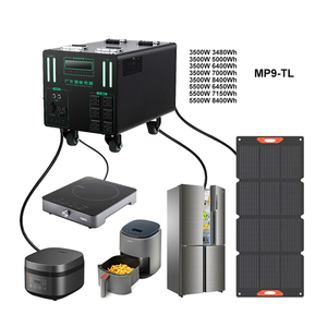 สถานีไฟฟ้าพกพา LiFePO4 ยอดนิยม คลื่นไซน์บริสุทธิ์ 5 AC220V50Hz 800W ช่องต่อโซลาร์ DC I/O XT90 Type-C65W 4000+ รอบการใช้งาน จัดส่งฟรี - Product Image 1