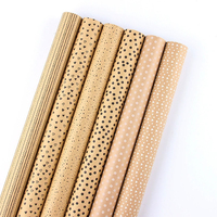 Papier kraft brun 50x70cm 80g pour emballage cadeau, fleurs, Saint-Valentin, anniversaire, mariage, papier de soie pour emballage floral