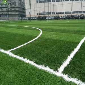 Cỏ nhân tạo 50mm tổng hợp Turf bóng đá thể thao sàn <span class=keywords><strong>m</strong></span>àu xanh lá cây Thả<span class=keywords><strong>m</strong></span> cỏ nhân tạo ngoài trời lĩnh vực sàn vườn - Product Image 2