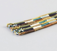 Nouveau Bracelet personnalisé en corde colorée Simple, Bracelets ethniques tissés à la main pour femmes