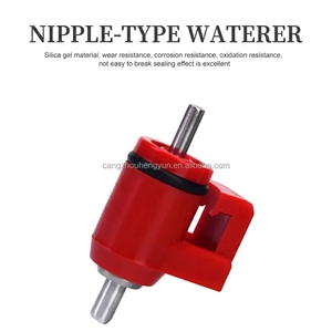 Sistema Automatico di Abbeveraggio a Goccia per Polli da Carne con Tazza per Gabbie, in Plastica a Strati - Product Image 3