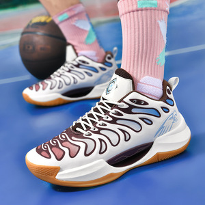 Men's Casual High-Top Sneakers for Outdoor Use Cross-Border Four Seasons Luminous <strong>Basketball</strong> <strong>Shoes</strong> for Men Foreign Trade - Product Image 4