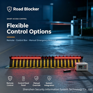 Bloqueador de Carreteras Retráctil Automático Hidráulico de 4 Metros, Control Remoto, Construcción de Acero Inoxidable, para Prevenir la Entrada de Vehículos No Autorizados - Product Image 2