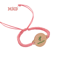 Bracelet RFID en bois personnalisable et ajustable pour hôtel-resort avec code QR et NFC