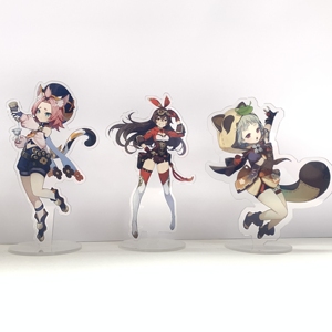 Customized Clear Cartoon Anime Character Acrylic <strong>Stand</strong> <strong>Personality</strong> Creative <strong>Stand</strong> Promotional Gift - Product Image 2
