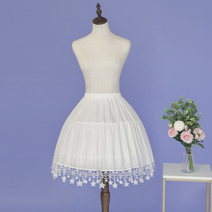 Falda <span class=keywords><strong>de</strong></span> tul Lolita ajustable con diseño <span class=keywords><strong>de</strong></span> estrella <span class=keywords><strong>de</strong></span> mar, ideal para el día a día, estilo Summer Dream Weaving Garden, con motivos florales. - Product Image 2