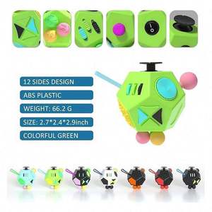 Trendy Kawaii Soft Touch Fidget <b>Dice</b> Set for Teenagers Adults Stress Relief Sensory Fidget Toys Classroom Supplies - Product Image 5