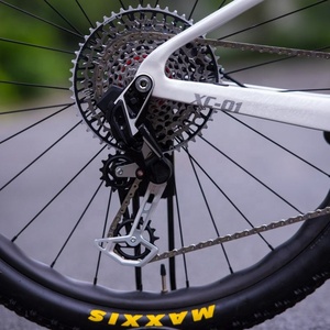 <span class=keywords><strong>Bicicleta</strong></span> de Montaña de Fibra de Carbono con Suspensión Completa, 1x12 Velocidades, Cambio Electrónico AXS, Horquilla SID con Recorrido de 110 mm, <span class=keywords><strong>Bicicleta</strong></span> de Carreras XC 29er - Product Image 5