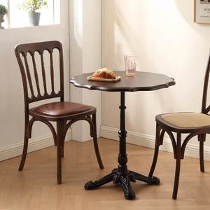 Table de café en bois massif, design nordique, durable, 2-3 places, mobilier de <span class=keywords><strong>restaurant</strong></span> pour salons de thé et pâtisseries - Product Image 3