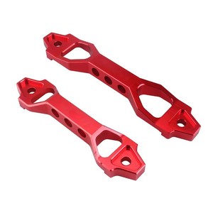 Support de batterie en aluminium 18650 cylindrique 4 cellules rouge pour pièces de modification automobile - Product Image 2