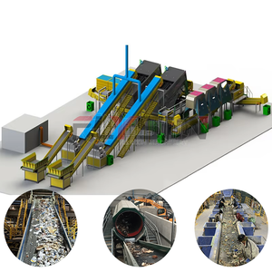 Línea de Clasificación de Residuos Plásticos Urbanos de Tipo Duradero, Máquina de Clasificación de Residuos Sólidos, Clasificación y Procesamiento de Precisión - Product Image 1