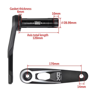 HASSNS Corona de Plato de Bicicleta de Montaña con Rotor de Piñón de 0/3 Grados para <span class=keywords><strong>NX</strong></span> XO - Product Image 3
