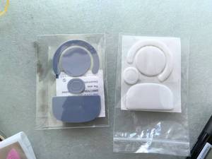 Almohadillas antideslizantes de cristal para ratón logitech G304 G305, patas de ratón blancas con bordes curvos y redondeados - Product Image 3