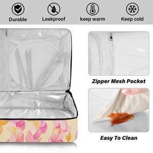 Hawaii Print Factory Durable Waterproof Multipurpose Large Insulated <b>Cooler</b> <b>Box</b> Food Delivery Customs Pizza Bag - Product Image 4