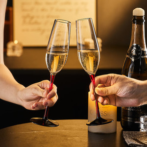 Juego de Copas de Champán <span class=keywords><strong>Prosecco</strong></span> de 6.5 oz para Bar en Casa, Forma Clásica, Tallo Largo, Transparentes, para Bodas, Restaurantes y Bares - Product Image 4