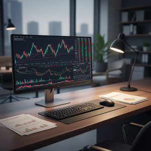 Heartbeat Stock Chart <b>Candle</b> Chart T-Shirt Promotional Clothing with Frequent Stock Frequency Graphic - Product Image 3