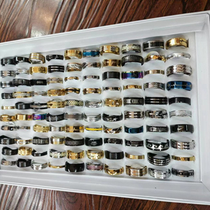 Wholesale Cheap <b>Men's</b> Stainless Steel <b>Rings</b>, Jewelry for <b>Men</b> and Women Jewelry Gifts,Mixed Batch of <b>Ring</b> - Product Image 2